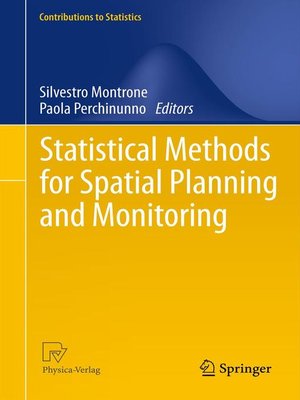cover image of Statistical Methods for Spatial Planning and Monitoring